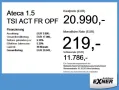 Seat Ateca 1.5 TSI ACT FR OPF ACC+Alcantara+LED+Navi