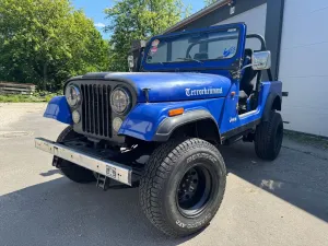 Jeep CJ7 4,2L Automatik 10x15 Zoll H-Zulassung