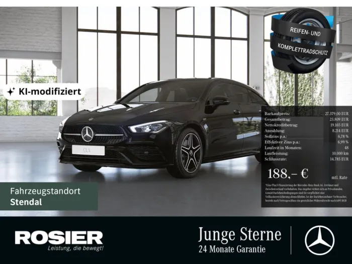 Mercedes-Benz CLA 250 SB e AMG Edition 2020 NIGHT LED NAVI SHZ
