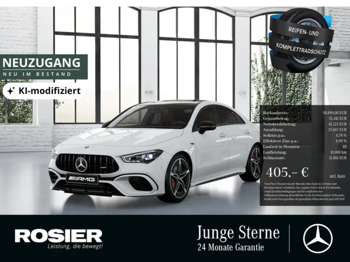 Mercedes-Benz CLA 45 AMG S 4M+ Premium+ NIGHT ACC PANO MULTIB.
