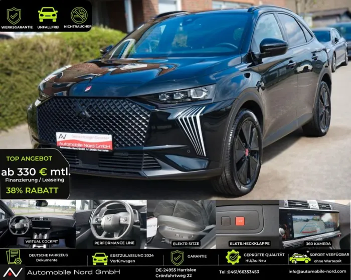 DS Automobiles DS7 (Crossback) Performance Line + 360 Kamera