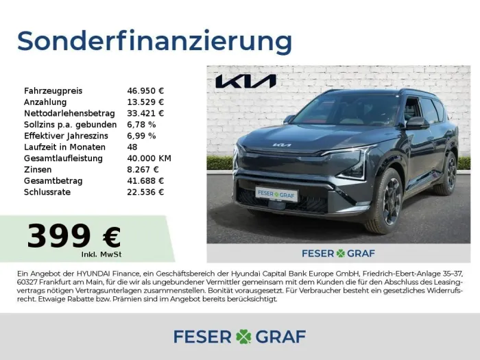 Kia EV5 2WD GT Line Glasdach DRIVE Head-Up