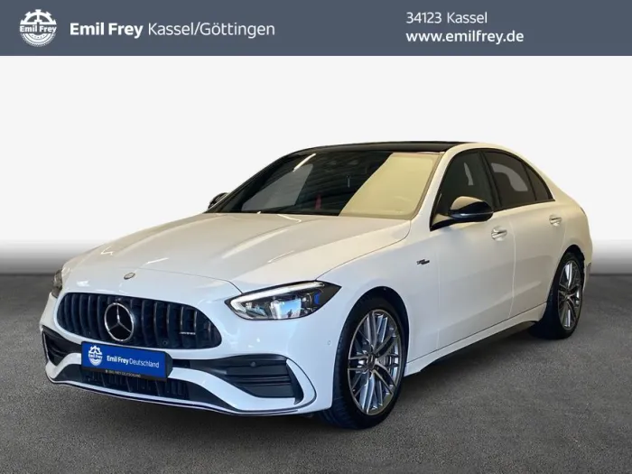 Mercedes-Benz C 43 4M AMG-Pano-AHK-HuD-Night2-HiFi Burmester