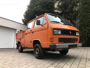 Volkswagen T3 syncro Doka 4x4 2 Sperren Benziner 