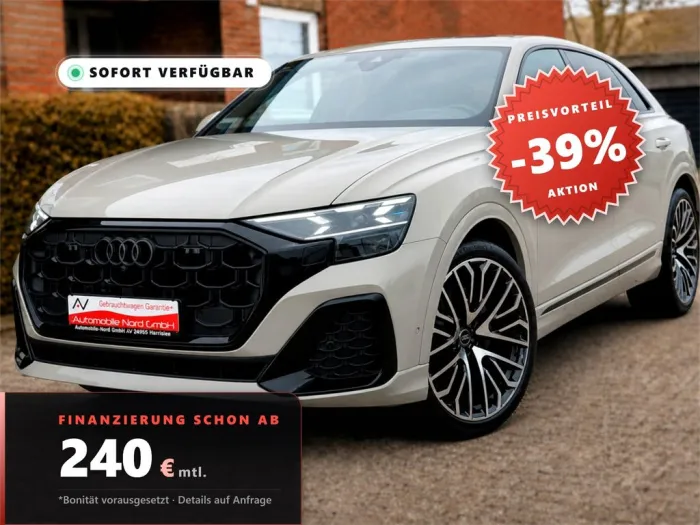 Audi Q8 50 TDI Quattro S-line Plus*Pano*Head Up*360