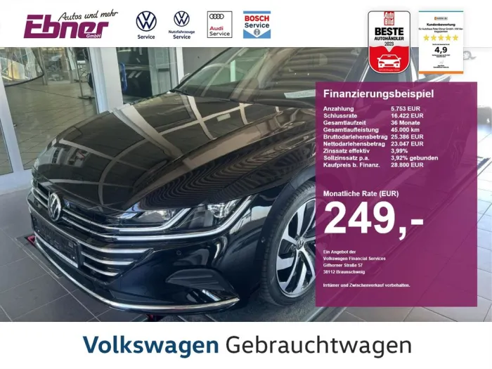 Volkswagen Arteon ELEGANCE PHEV DSG PANO+AHK+360GRAD+KEYLES