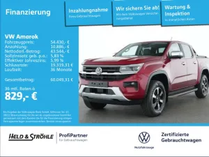Volkswagen Amarok Style 3.0 TDI 4M AHK LEDER MATRIX STANDHZ