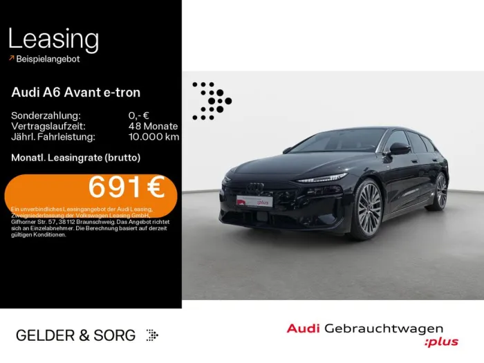 Audi A6 Avant e-tron perf. 639km/WLTP*Air*360°*Pano*