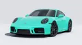 Porsche 992 (911) Carrera - PTS mintgrün - SportDesign -