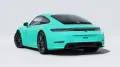 Porsche 992 (911) Carrera - PTS mintgrün - SportDesign -
