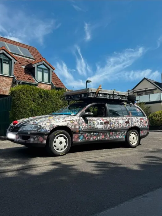 Opel Omega Rallye, Höherlegung, Offroad Li...