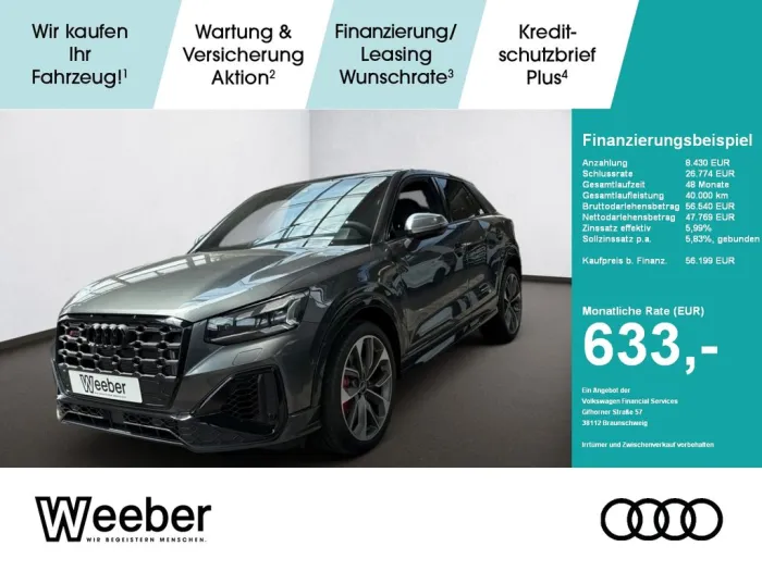 Audi SQ2 AHK PANO KEYLESS ACC SHZ Panodach AHK Navi
