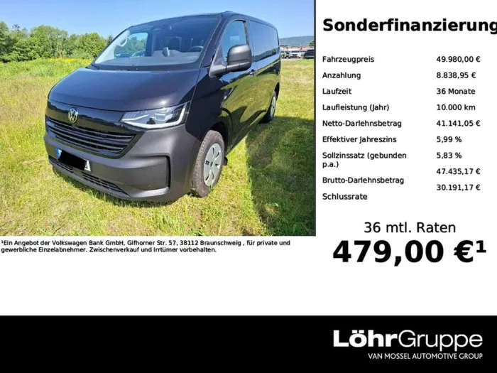 Volkswagen T7 Caravelle 2.0 TDI DSG IQ Light, Rear-View