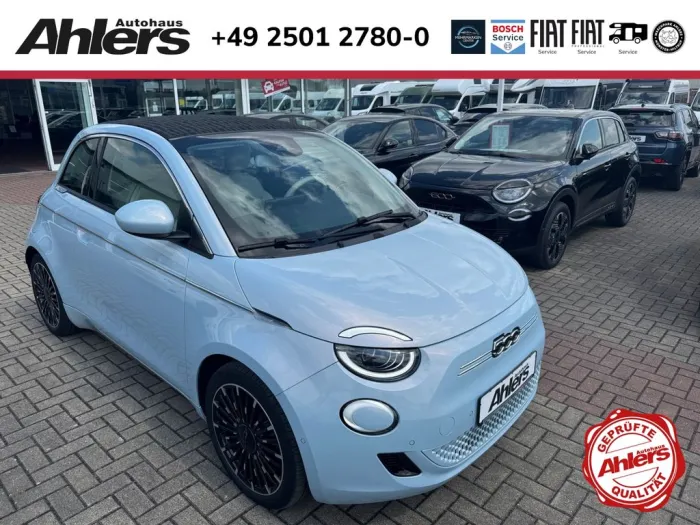 Fiat 500e Cabrio La Prima By Bocelli+NAVI+JBL+LEDER+A