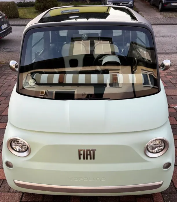 Fiat Topolino mit Inspektion und Vollkaskoversiche.
