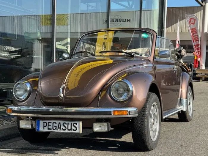 Volkswagen Käfer Cabrio 1303 LS 50 PS Kupferbraun TÜV + H