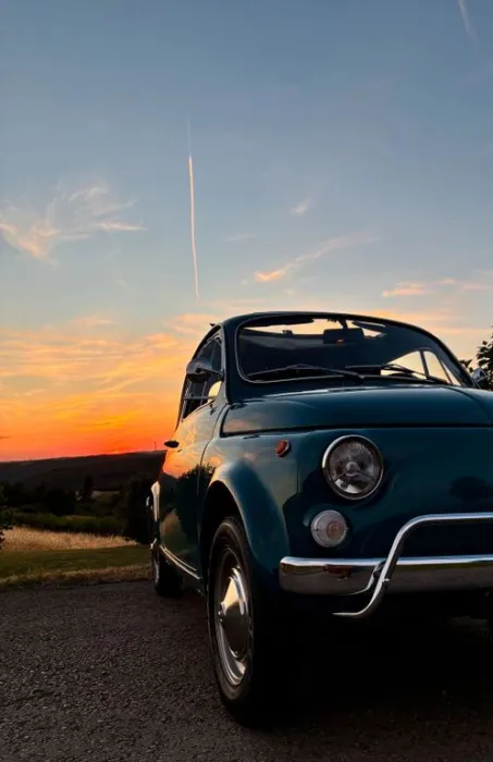 Fiat 500L Oldtimer, viel neu