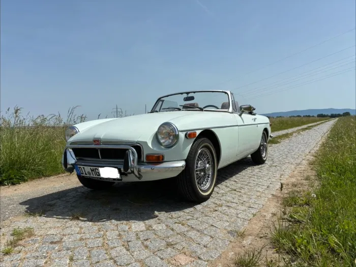 MGB Cabrio*weiss/braun*US-Import*Chrom*Gepflegt*