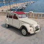 Citroën citroen 2cv -vollständig renoviert