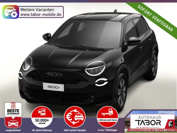 Fiat 600 Hybrid ICON SHZ Keyl Nav Kam 2xPDC UVP-31%*