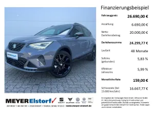 Seat Arona FR Black Edition 1.0 TSI DSG NAVI KAMREA