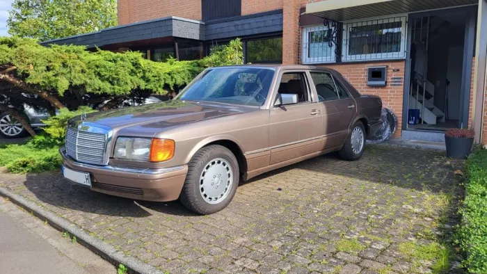 Mercedes-Benz 500SE (Mopf), 11/90, inkl. Konvolut ET (si...