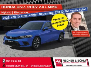 Honda Civic e:HEV 2.0 i-MMD Hybrid Elegance
