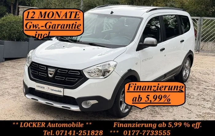 Dacia Lodgy Blue dCi 115 STEPWAY 1. Hand Navi PDC