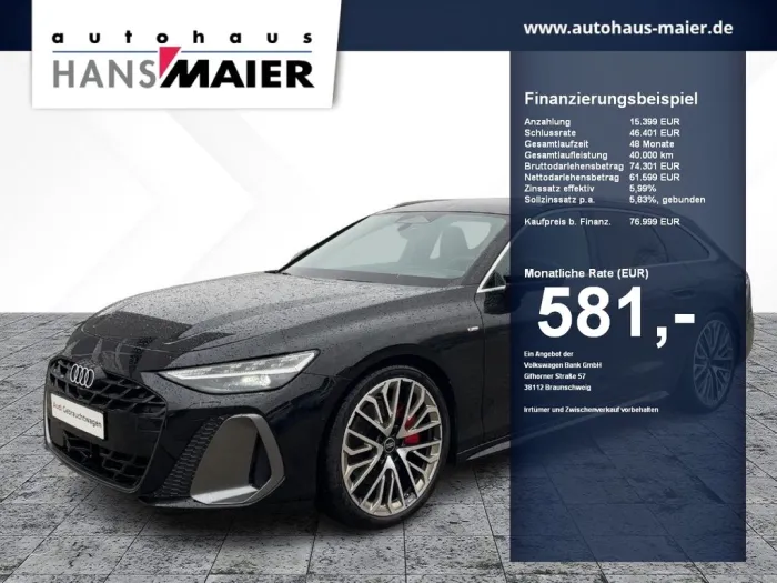Audi A6 Avant TFSI quattro S tronic VC Navi B&O Luft