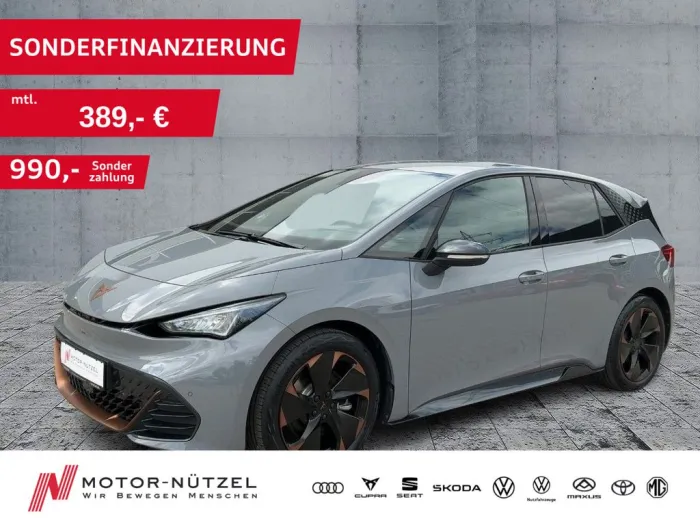 Cupra Born 170kW (62kWh) 5JG+LED+NAVI+ACC+SHZ+360°+19