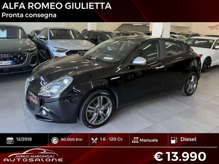 Alfa Romeo Giulietta 1.6 JTDm 120 CV Super FINAN