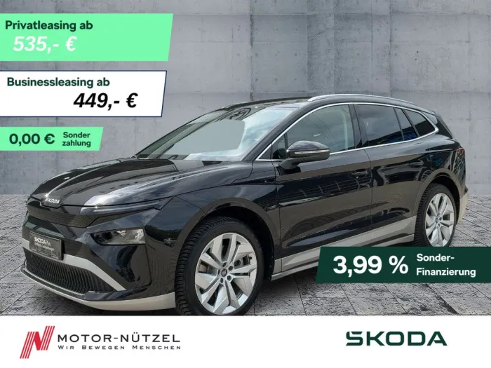 Skoda Enyaq 85 LOFT MATRIX+NAVI+AHK+ACC+RFK+WäPu+20Z.