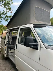 Volkswagen VW T4 2.5l TDI Camper mit Aufstelldach, H-...