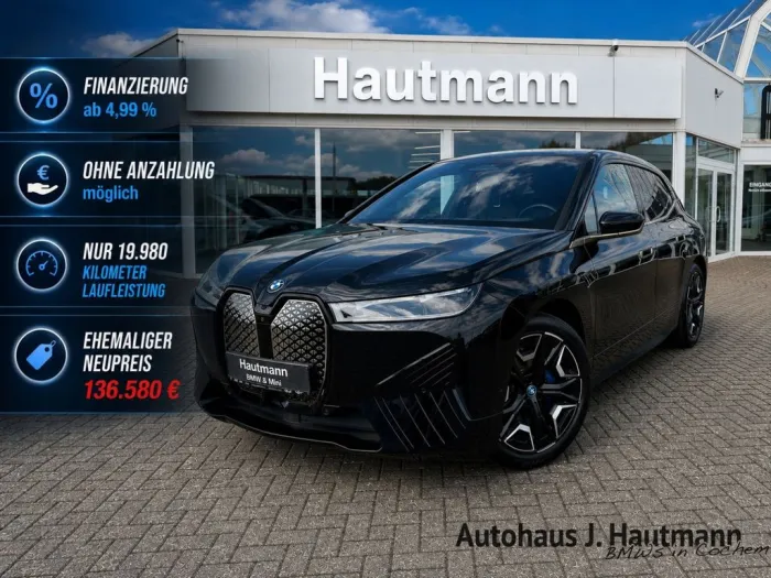 BMW iX xDrive 50 +NP:136.580€+AHK+LUFTF.+PANO+B&W+