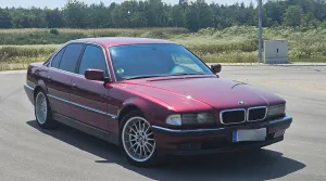 BMW E38 740i M60B40 - Calypsorot Metallic - Styling 