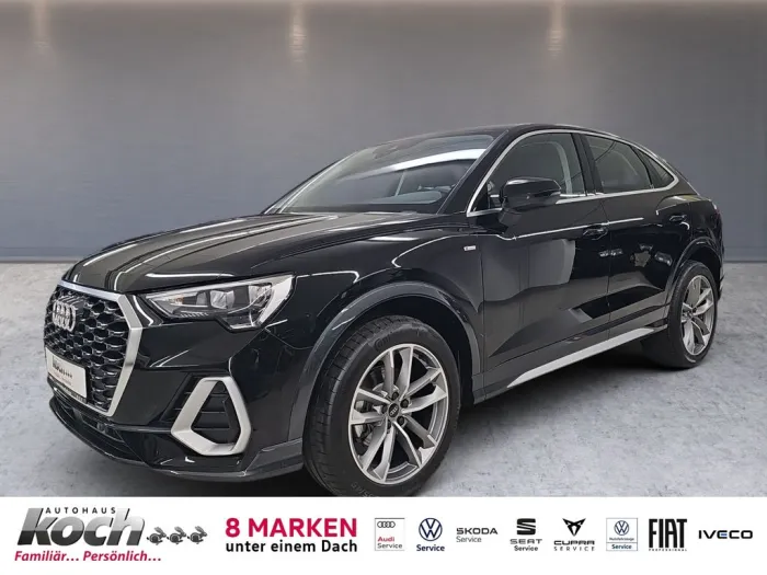 Audi Q3 Sportback S line 1,5 TFSI S-TR LED EL-HK APS+