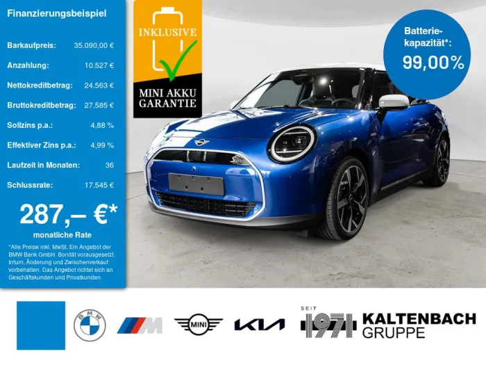 MINI Cooper SE PANO HUD LED NAVI H/K KAMERA LEDER SHZ