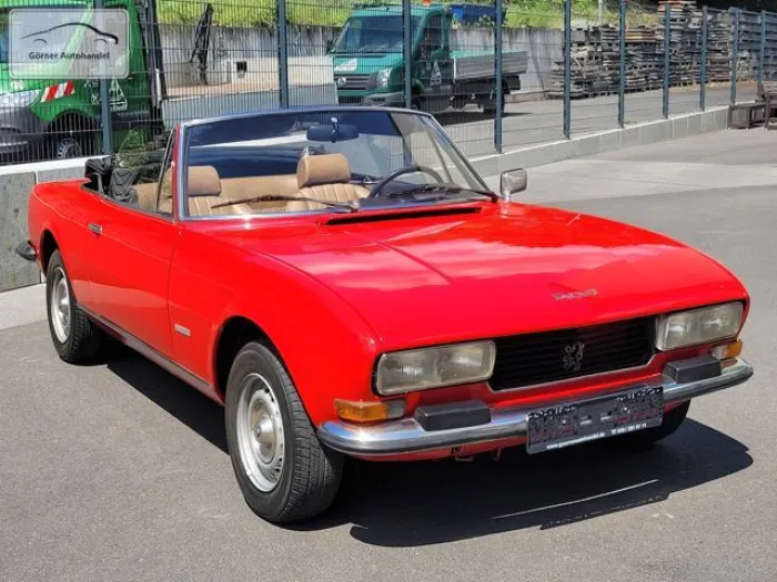 Peugeot 504 Cabrio mit Classic data Note 2
