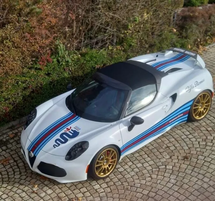 Alfa Romeo 4C 1.8 TBi 16V Spider MartiniRacing DesignLook