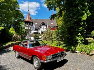 Mercedes-Benz 350 SL, Bj72, rot-metallic, 305.000km