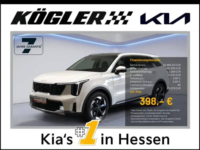 Kia Sorento 1.6T Hybrid Aut. Spirit -7SI-DRI-GD