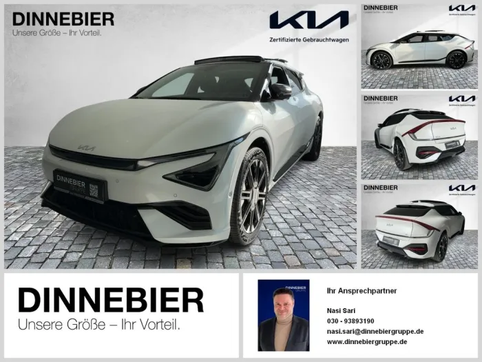 Kia EV6 GT-Line 84kWh RWD Glasdach+LED+360°Kamera