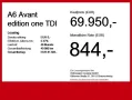 Audi A6 Avant edition one TDI Tech plus S line Carbon