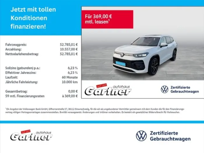 Volkswagen Tayron R-LINE 2.0 TDI SCR 4MOTION DSG PANORAMADA