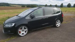 Volkswagen Vw Sharan 7n Schwarz Match TDI