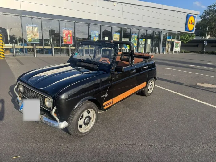 Renault R 4 Cabrio Unikat H-Kennzeichen