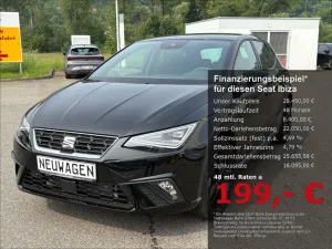 Seat Ibiza FR Black Edition 1.0 TSI *SHZ+RFK+KESSY*