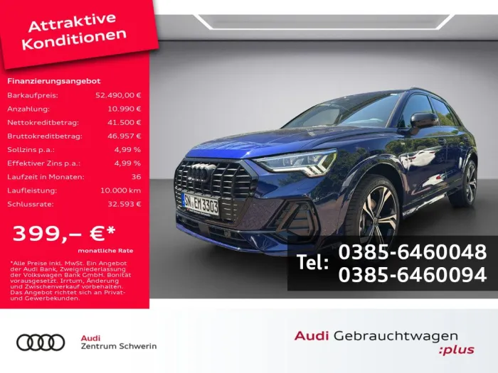 Audi Q3 S line 40 TDI quattro 142193 kWPS S tronic