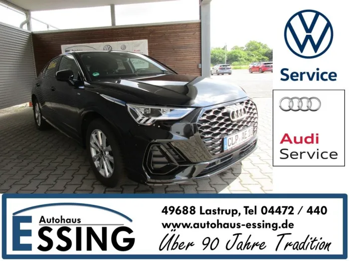 Audi Q3 Sportback S line 1,5 TSI S-tronic AHK,OptikPa