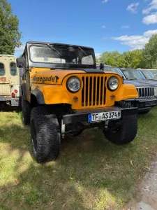 Jeep CJ 5 BUICK V6 MIT T150 3 GANG DOPPELFLUTIGE AUSP